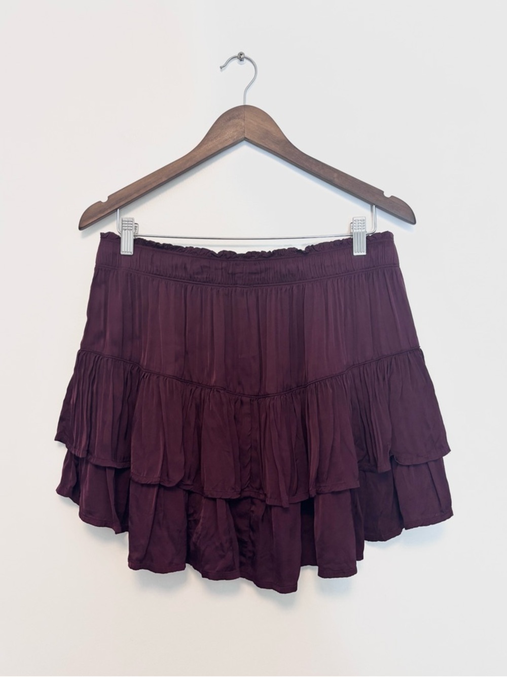 New Aerie Sweet N Silky Drawstring Mini Skirt - Picture 5 of 5